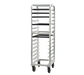 New Age 21 1/2"W 15 Bun Pan Rack w/ 4" Bottom Load Slides (4332)-cityfoodequipment.com