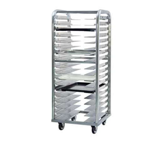 New Age 21 1/2"W 11 Bun Pan Rack w/ 5" Bottom Load Slides (4337)-cityfoodequipment.com