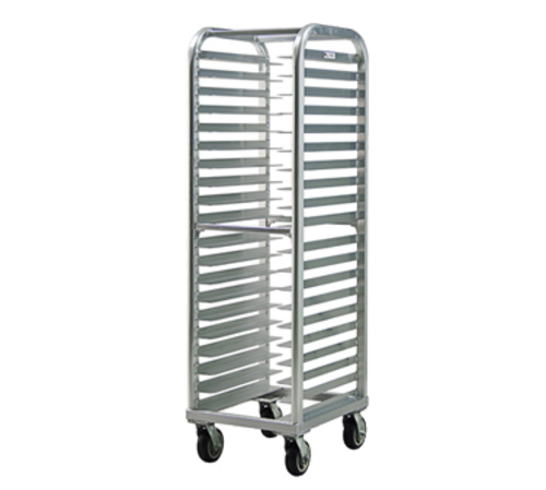 New Age 21 1/2"W 20 Bun Pan Rack w/ 3" Bottom Load Slides (4339)-cityfoodequipment.com