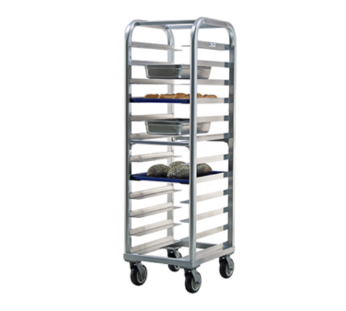 New Age 21 1/2"W 12 Bun Pan Rack w/ 5" Bottom Load Slides (4340)-cityfoodequipment.com