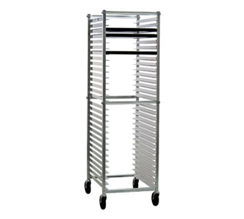 New Age 20 3/8"W 30 Bun Pan Rack w/ 2" Bottom Load Slides (6300)-cityfoodequipment.com