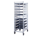 New Age 20 3/8"W 20 Sheet Pan Rack w/ 3" Bottom Load Slides (6301)-cityfoodequipment.com