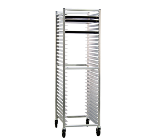 New Age 20 3/8"W 30 Sheet Pan Rack w/ 2" Bottom Load Slides (6330)-cityfoodequipment.com