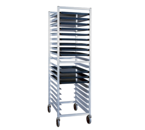 New Age 20 3/8"W 20 Sheet Pan Rack w/ 3" Bottom Load Slides (6331)-cityfoodequipment.com