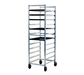 New Age 20 3/8"W 12 Sheet Pan Rack w/ 5" Bottom Load Slides (6333)-cityfoodequipment.com