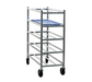 New Age 13"W 12 Platter Pan Rack w/ 5" Bottom Load Slides (6345)-cityfoodequipment.com