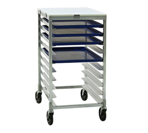 New Age 20 3/8"W 10 Sheet Pan Rack w/ 3" Bottom Load Slides (92096)-cityfoodequipment.com