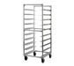 New Age 26 3/8"W 10 Specialty Pan Rack w/ 6" Bottom Load Slides (95048)-cityfoodequipment.com