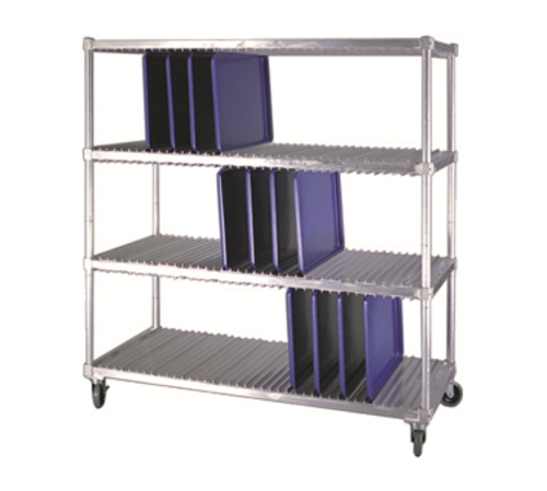 New Age 3 Level Mobile Drying Rack for Trays (95333)-cityfoodequipment.com
