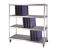 New Age 3 Level Mobile Drying Rack for Trays (95333)-cityfoodequipment.com