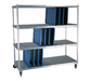 New Age 2 Level Mobile Drying Rack for Trays (95413)-cityfoodequipment.com
