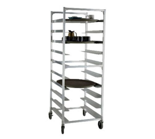 New Age 24 3/4"W 9 Specialty Pan Rack w/ 6" Bottom Load Slides (95681)-cityfoodequipment.com