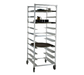 New Age 24 3/4"W 9 Specialty Pan Rack w/ 6" Bottom Load Slides (95681)-cityfoodequipment.com