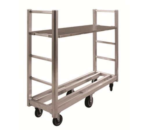 New Age Aluminum Tubular Shelf - 60"W x 18"D (95762RS)-cityfoodequipment.com