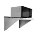 New Age Solid Wall Mounted Shelf, 24"W x 24"D, Aluminum (95883)-cityfoodequipment.com