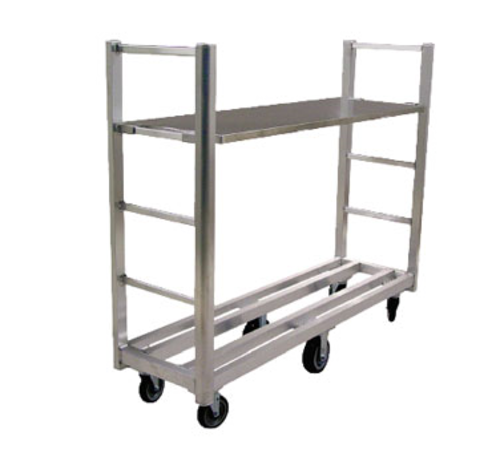 New Age Aluminum Tubular Shelf - 60"W x 18"D (96055RS)-cityfoodequipment.com