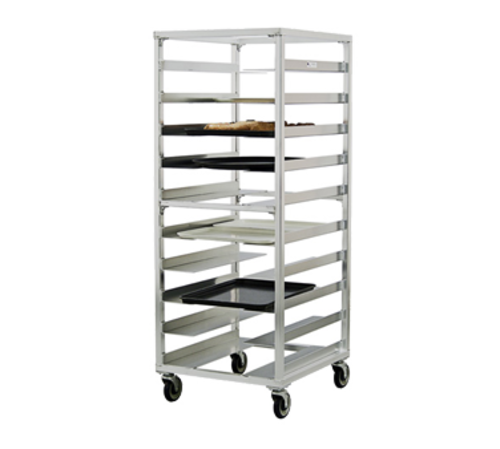 New Age 26 1/2"W 10 Sheet Pan Rack w/ 6" Bottom Load Slides (96058)-cityfoodequipment.com