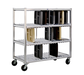 New Age 3 Level Mobile Drying Rack for Trays (96704)-cityfoodequipment.com