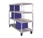 New Age 4 Level Mobile Drying Rack for Trays (96711)-cityfoodequipment.com