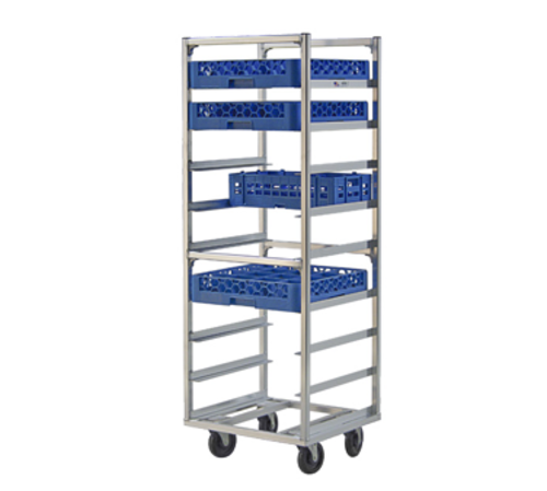 New Age 22"W 9 Specialty Pan Rack w/ 6" Bottom Load Slides (97142)-cityfoodequipment.com