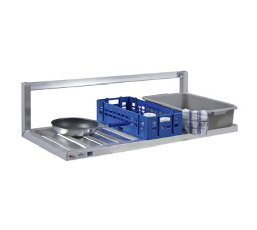 New Age T-Bar Wall Mounted Shelf, 48"W x 20"D, Aluminum (97286)-cityfoodequipment.com