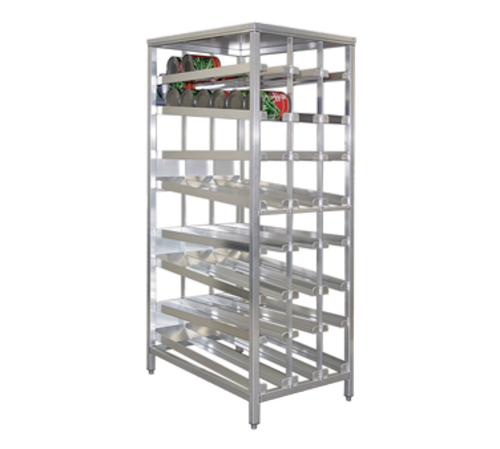 New Age 79 1/2"H Stationary Can Rack w/ (156) #10 Capacity, Adjustable Feet (97294)-cityfoodequipment.com