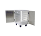 New Age 12 Tray Cabinet Room Service Cart, Aluminum (97655)-cityfoodequipment.com