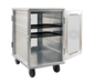 New Age 12 Tray Cabinet Room Service Cart, Aluminum (97655CD)-cityfoodequipment.com