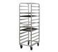 New Age 20 3/8"W 12 Sheet Pan Rack w/ 5" Bottom Load Slides (97743)-cityfoodequipment.com