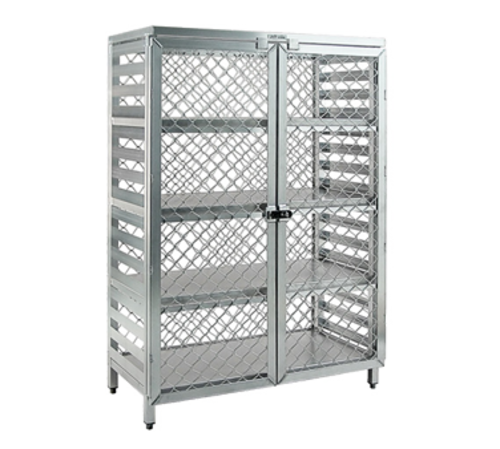 New Age 48" Stationary Security Cage, 24"D (97846)-cityfoodequipment.com