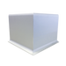 New Age Cove Baseboard - Outside Corner, 5"W x 5"H, Aluminum (9790C)-cityfoodequipment.com
