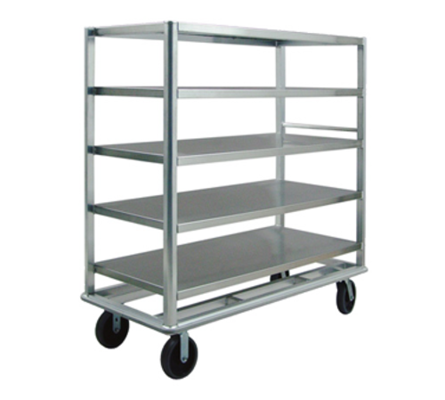 New Age Queen Mary Cart - 5 Levels, 3000 lb. Capacity, Stainless, Marine Edges (97942)-cityfoodequipment.com