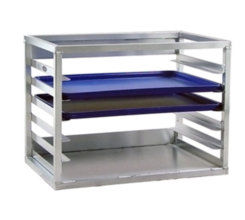 New Age 28 3/8"W 6 Bun Pan Rack w/ 3" Bottom Load Slides (98138)-cityfoodequipment.com