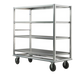 New Age Queen Mary Cart - 4 Levels, 2500 lb. Capacity, Stainless, Marine Edges (98182)-cityfoodequipment.com