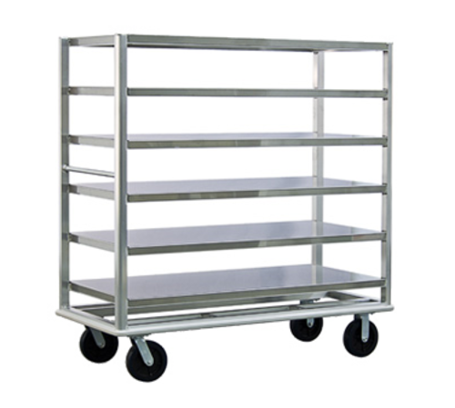 New Age Queen Mary Cart - 6 Levels, 3000 lb. Capacity, Stainless, Marine Edges (98183)-cityfoodequipment.com