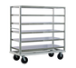 New Age Queen Mary Cart - 6 Levels, 3000 lb. Capacity, Stainless, Marine Edges (98183)-cityfoodequipment.com