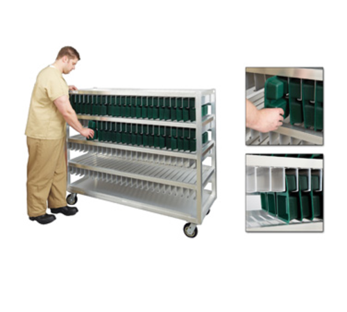 New Age 4 Level Mobile Drying Rack for Trays (99452)-cityfoodequipment.com