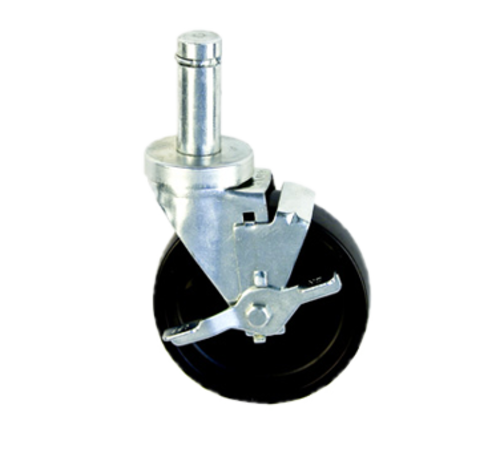 New Age 5" Stem Caster w/ Brake (C440)-cityfoodequipment.com