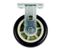 New Age Rigid Plate Caster W/ 6" Diameter & 700 Lb Capacity, Polyurethane Wheel Tread (C518)-cityfoodequipment.com