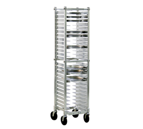 New Age 13 3/8"W 26 Pizza Pan Rack w/ 2" Bottom Load Slides (NS599A)-cityfoodequipment.com