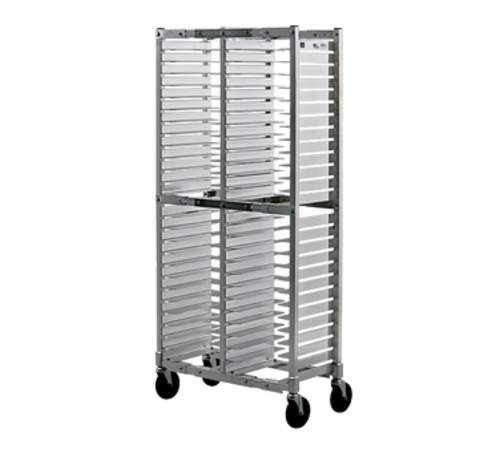New Age 13 3/8"W 52 Pizza Pan Rack w/ 2" Bottom Load Slides (NS603A)-cityfoodequipment.com