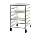 New Age 23 1/8"W 12 Specialty Pan Rack W/ 5" Bottom Load Slides (NS834)-cityfoodequipment.com