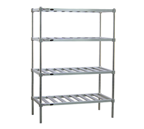 New Age 60" Pot & Pan Rack W/ 900 Lb Capacity, Aluminum (P2460)-cityfoodequipment.com