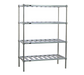New Age 60" Pot & Pan Rack W/ 900 Lb Capacity, Aluminum (P2460)-cityfoodequipment.com