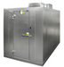 Norlake KODB7788-C 8' x 8' Outdoor Walk-In Cooler w/ Top-Mounted Compressor - Floor-cityfoodequipment.com
