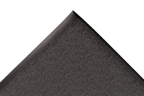 NoTrax 411R0336BL Sof-Tred? Anti-Fatigue Floor Mat - 3' x 60', 3/8" Thick, Black-cityfoodequipment.com