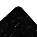 NoTrax 511S0035BL Marble Tuff Tyle Anti-Fatigue Floor Mat, 3' x 5', 1/2" Thick, Black-cityfoodequipment.com