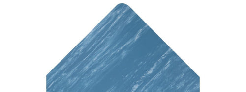 NoTrax 512S0035BU Marble-Tuff? Anti-Fatigue Floor Mat - 3' x 5', 1" Thick, Blue-cityfoodequipment.com