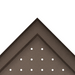 Notrax T17P0032BL Superfoam Comfort Floor Mat, 3' X 2', 5/8 In Thick, Perforated-cityfoodequipment.com