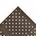 NoTrax T23R0332BL Multi-Mat II? Grease-Resistant Floor Mat, 3' x 32', 3/8" Thick, Black-cityfoodequipment.com